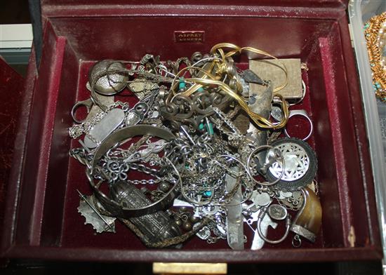 Mixed silver jewellery